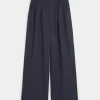 Hollister Livvy Ultra High-Rise pellavasekoiteiset leveälahkeiset housut Hollister Livvy Ultra High-Rise pellavasekoiteiset leveälahkeiset housut