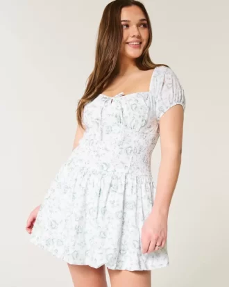 Hollister Sofia Drop-Waist Bubble Skort-mekko