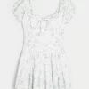 Hollister Sofia Drop-Waist Bubble Skort-mekko