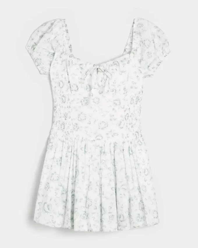 Hollister Sofia Drop-Waist Bubble Skort-mekko