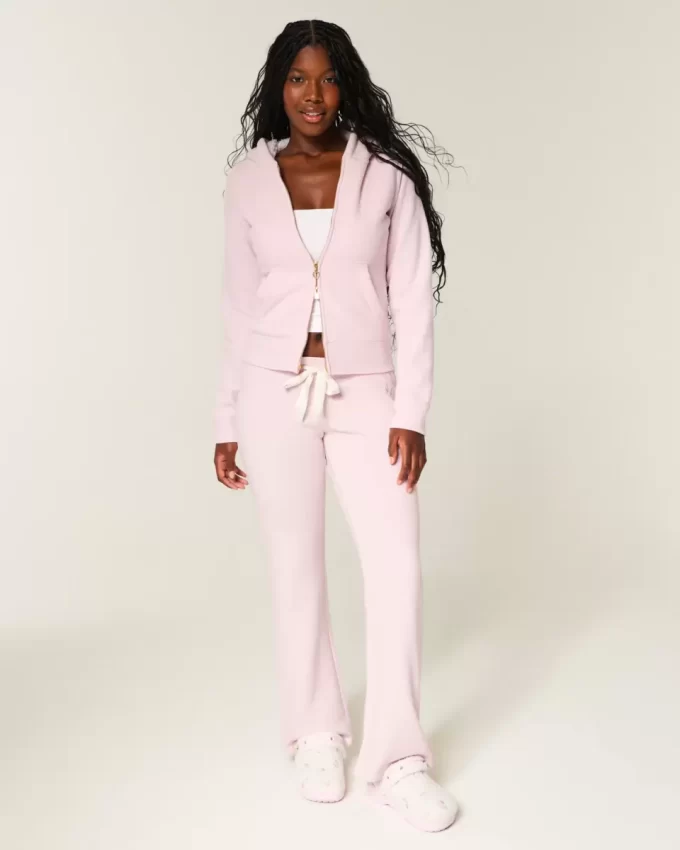 Hollister x Crocs Sherpa-vuorattu vetoketjullinen huppari Hollister x Crocs Sherpa-vuorattu vetoketjullinen huppari