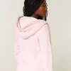 Hollister x Crocs Sherpa-vuorattu vetoketjullinen huppari Hollister x Crocs Sherpa-vuorattu vetoketjullinen huppari