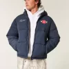 Hupullinen Motorsports Graphic Puffer -takki Hupullinen Motorsports Graphic Puffer -takki