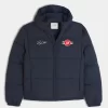 Hupullinen Motorsports Graphic Puffer -takki Hupullinen Motorsports Graphic Puffer -takki