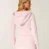 Hupullinen pitkähihainen fleecemekko Hupullinen pitkähihainen fleecemekko