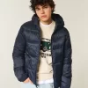Hupullinen puffer-takki