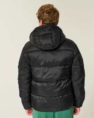 Hupullinen puffer-takki