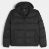 Hupullinen puffer-takki