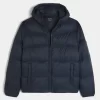 Hupullinen puffer-takki