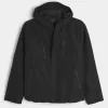 Hupullinen Shell-takki
