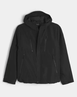 Hupullinen Shell-takki