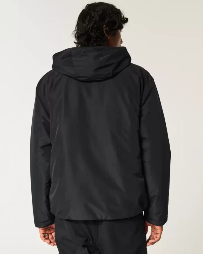 Hupullinen Shell-takki