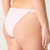Jacquard-leveähihna, röyhkein bikinipohja Jacquard-leveähihna, röyhkein bikinipohja