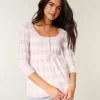 Kaapelineulottu Babydoll Sweater