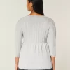 Kaapelineulottu Babydoll Sweater