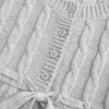 Kaapelineulottu Babydoll Sweater