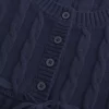 Kaapelineulottu Babydoll Sweater