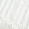 Kaapelineulottu Babydoll Sweater