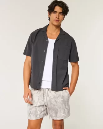 Keskireiden Camo Loose Fleece Shortsit