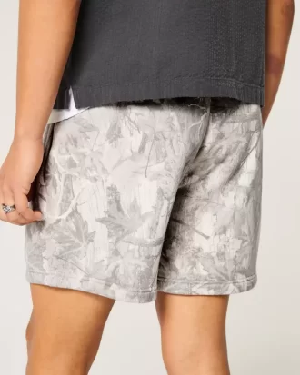 Keskireiden Camo Loose Fleece Shortsit