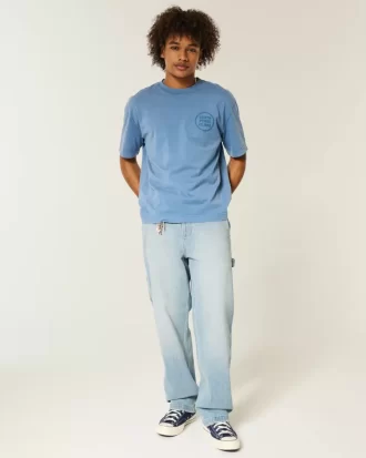 Kevyt Wash Baggy Painter Farkut