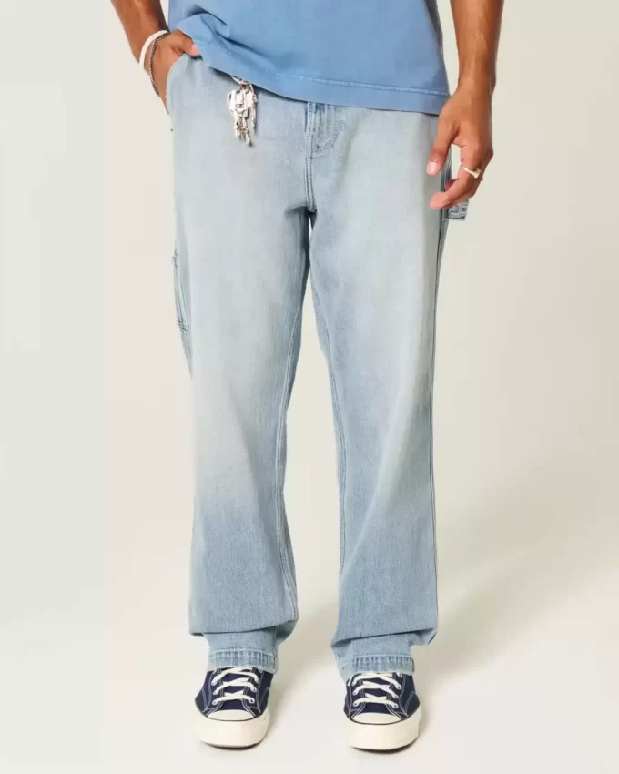 Kevyt Wash Baggy Painter Farkut