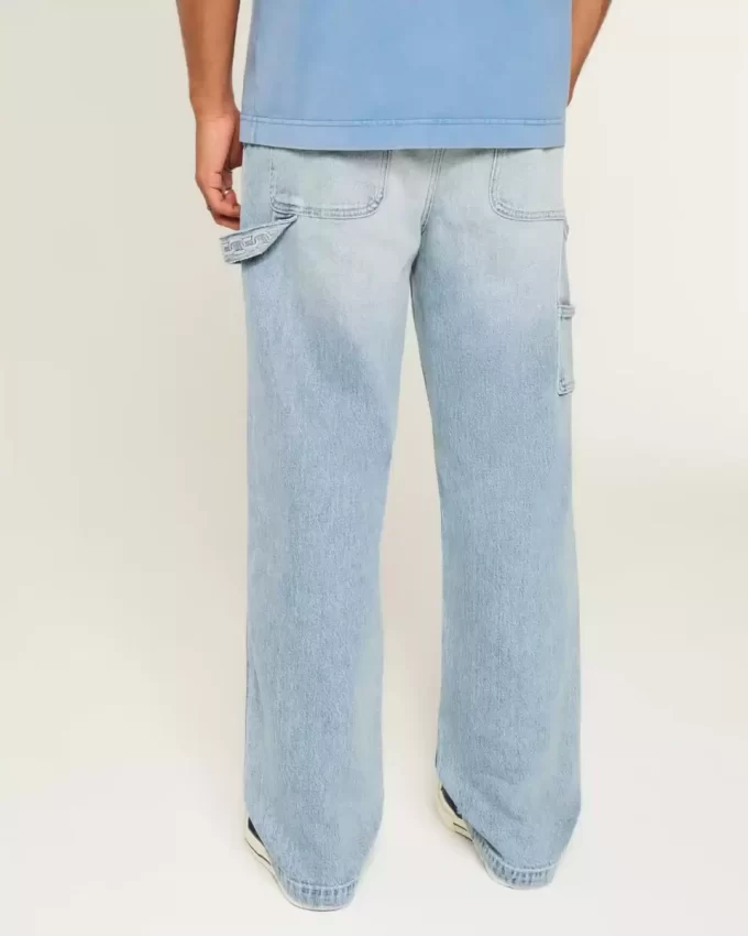 Kevyt Wash Baggy Painter Farkut
