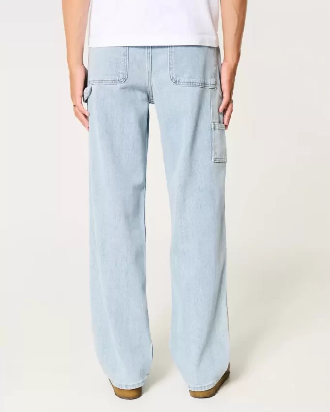 Kevyt Wash Baggy Painter Farkut