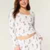 Kodikas karhukuvioinen pyjamatoppi Kodikas karhukuvioinen pyjamatoppi