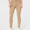 Korkeat Khaki Super Skinny -housut Korkeat Khaki Super Skinny -housut