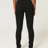 Korkeat mustat Jean-leggingsit Korkeat mustat Jean-leggingsit