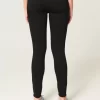 Korkeat mustat Jean-leggingsit Korkeat mustat Jean-leggingsit