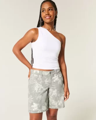 Kurvikas matala Camo Baggy Jort