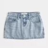 Kurvikas matalakorkoinen Denim Mini Skort Kurvikas matalakorkoinen Denim Mini Skort