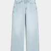 Kurvikat High Rise Light Wash Baggy Farkut Kurvikat High Rise Light Wash Baggy Farkut