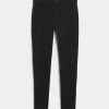 Kurvikkaat korkeat, revityt mustat Super Skinny -farkut Kurvikkaat korkeat, revityt mustat Super Skinny -farkut