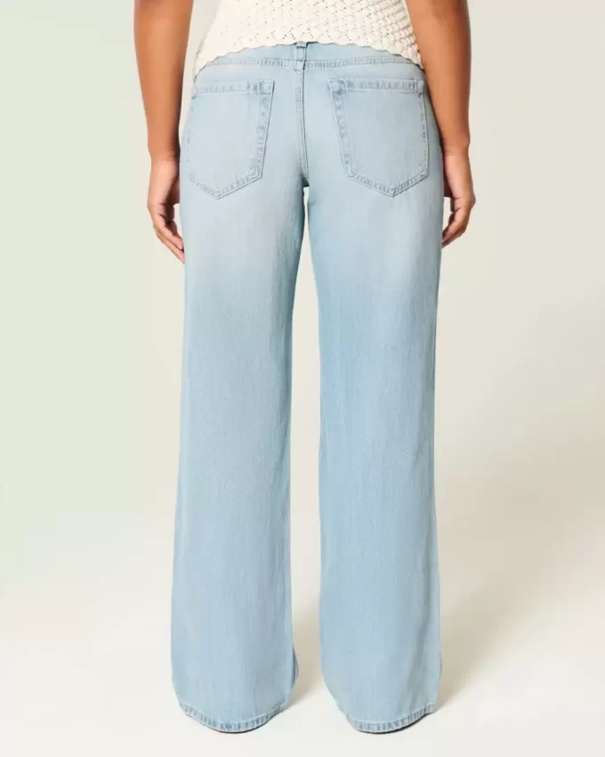 Kurvikkaat matalakorkoiset distressed baggy -farkut Kurvikkaat matalakorkoiset distressed baggy -farkut