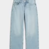 Kurvikkaat matalakorkoiset distressed baggy -farkut Kurvikkaat matalakorkoiset distressed baggy -farkut