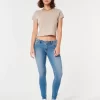 Kurvikkaat matalakorkoiset keskipesut Super Skinny -farkut Kurvikkaat matalakorkoiset keskipesut Super Skinny -farkut