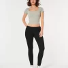 Kurvikkaat matalakorkoiset mustat Super Skinny -farkut Kurvikkaat matalakorkoiset mustat Super Skinny -farkut