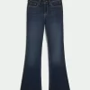 Kurvikkaat Mid-Rise Dark Wash -farkut Kurvikkaat Mid-Rise Dark Wash -farkut