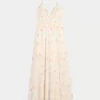 Kuviollinen Maxi-mekko