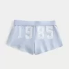 Lace Graphic Mini Fleece Shortsit Lace Graphic Mini Fleece Shortsit