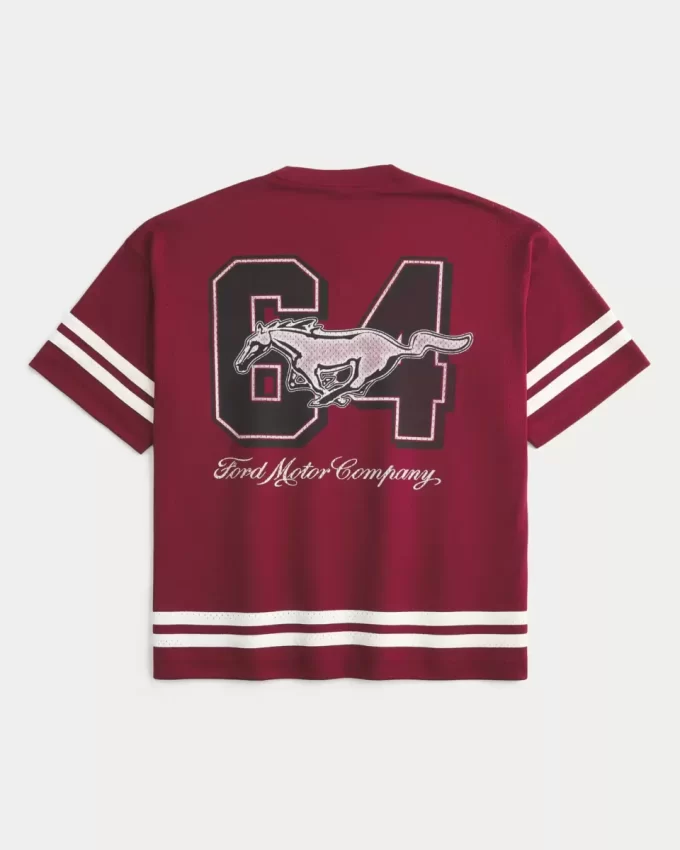 Laukku Ford Mustang Graphic Jersey Laukku Ford Mustang Graphic Jersey