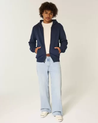 Light Wash Baggy Bootcut farkut