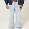 Light Wash Baggy Bootcut farkut Light Wash Baggy Bootcut farkut