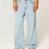 Light Wash Baggy Bootcut farkut Light Wash Baggy Bootcut farkut