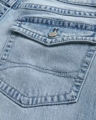 Light Wash Baggy Bootcut farkut