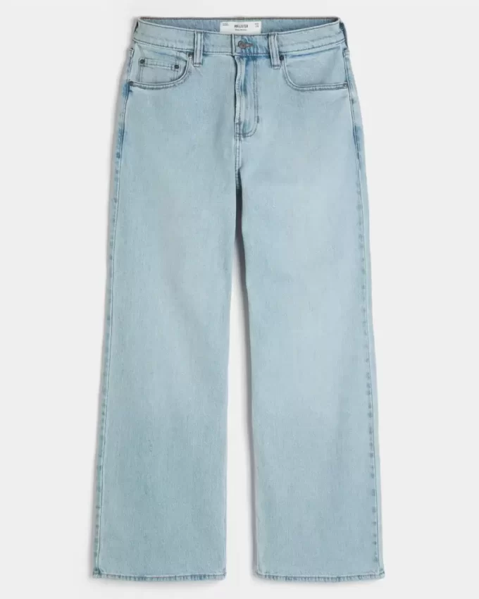 Light Wash Baggy Bootcut farkut Light Wash Baggy Bootcut farkut