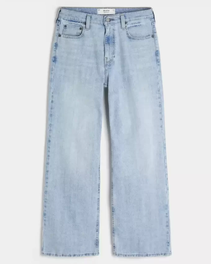 Light Wash Baggy Bootcut farkut Light Wash Baggy Bootcut farkut
